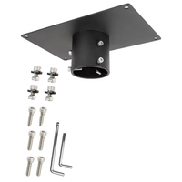 Adaptateur de tuyau haute performance JH-Mech Kit Internet Toit satellite Mâts de drapeau RV Adaptateur de montage d'antenne en acier au carbone