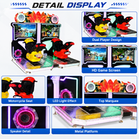 Simulateur de course automobile 3D Lechuang, machine de jeu d'arcade avec construction en métal, plastique et acrylique, utilisation en intérieur, 1 joueur