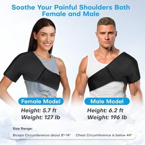 Kemasan es bahu olahraga logo kustom bungkus terapi pereda nyeri bahu sertifikat CE - Product Image 2