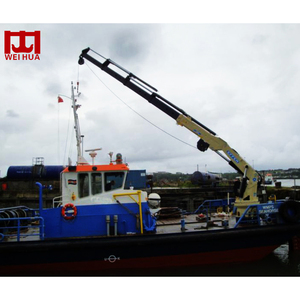 เครนยกของบนเรือแบบไฮดรอลิก 10 ตัน 20 ตัน ยี่ห้อ Weihua ใช้เชือกลวด แบบพับได้ พร้อมแขนบานพับ สำหรับขาย - Product Image 6