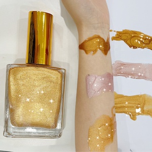 Bronzer Highlighter Tanning <strong>Oil</strong> <strong>Body</strong> Glitter Gel Glow Organic Shimmering for Face <strong>Body</strong> Contouring Liquid <strong>Oil</strong> <strong>Dry</strong> Shimmer <strong>Spray</strong> - Product Image 3