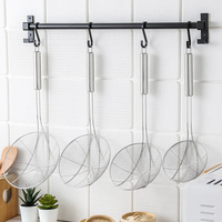 Gadgets d'outils de cuisine en acier inoxydable Passoire à huile populaire pour la friture avec poignée
