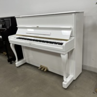 Hot Sale White Samick SU118 Upright Piano 88 Keys for Home Practice