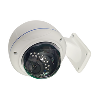 Kamera CCTV IP Dome Metal Anti-Vandal Terbaru dengan Pengenal Wajah, IK10 IP67, Daftar Wajah Hitam, dan Alarm Orang Tidak Sah.