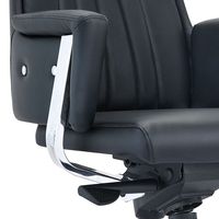 Chaises de bureau de direction de luxe en cuir pivotantes modernes de haute qualité pour usage commercial et professionnel