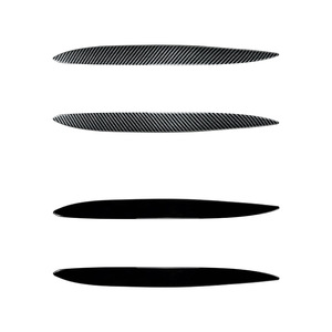 Mazda MX-5 NC Miata 2009-2015 Headlight Eyebrow Stickers Carbon Fiber Texture Adhesive Car Decals - Product Image 5