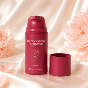 Fond de Teint Liquide Transfrontalier Naturel Léger Imperméable Durable à Changement de Couleur 30ml Teinte Moyenne Marque Privée - Product Image 1