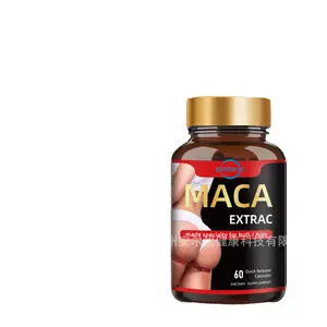 Top Quality Health Care Food Supplement 60 Capsules MACA Capsules High Quality Household Chemicals for Health and Wellness