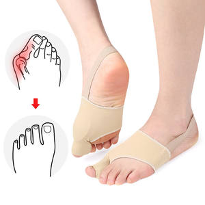 フットケアHallux Valgusコレクター高弾性日夜つま先セパレーターフットスリーブプロテクター男女兼用2個 - Product Image 2