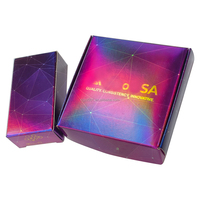 Étiquette et boîte personnalisées pour flacon de 3 ml avec logo arc-en-ciel BL-096, vente chaude, emballage en verre pour flacon de peptide de 3 ml