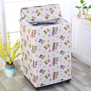 Funda Protectora para <span class=keywords><strong>Lavadora</strong></span> de PEVA Impermeable, Resistente al Polvo y a los Rayos UV, con Varios Diseños, Tamaños Personalizados Disponibles - Product Image 2