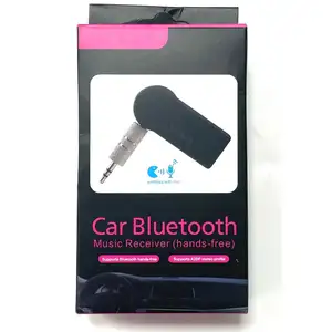 Werkseitiger BT Audio Car Kit Empfänger Brandneuer 3,5mm BT4.2 Car Home Musik Audio Stereo Empfänger Adapter Sender