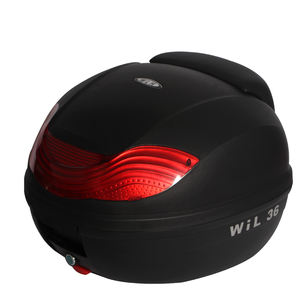 Nouveaux produits en alliage d'aluminium boîtes de queue de <span class=keywords><strong>moto</strong></span> 32L <span class=keywords><strong>moto</strong></span> arrière boîte en métal boîte de rangement de <span class=keywords><strong>moto</strong></span> accessoires de boîtier supérieur - Product Image 4