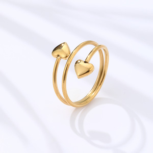 New Love Acero inoxidable MagnetRing Apertura magnética Anillo ajustable Salud Accesorios de joyería de moda - Product Image 5