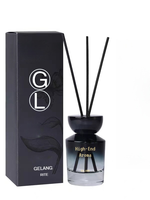 Nouveau Design Reed Diffuseur Bouteille 100Ml Gradation Ronde Chambre Rouge Diffuseur Bouteille Bouchon En Bois Bouteille En Verre Aroma Reed Diffuseur