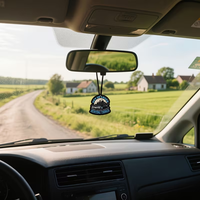 Désodorisants de voiture personnalisés en tablettes de papier parfumées pour suspension au rétroviseur – Cadeaux idéaux pour amis et famille