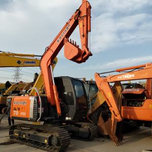 Hitachi ZX50u ZX55 Mini Excavadora 7 Toneladas Capacidad Precio bajo Excavadora Hitachi Zx70 usada Excelente Estado - Product Image 3