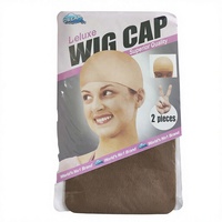 Bonnets de perruque en gros, multicolores, extensibles et respirants en nylon pour femmes