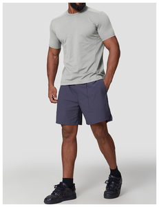 T-Shirt Sportiva da Uomo Personalizzata con Logo, Nuovo Design, Leggera, Aderente, in Poliestere Traspirante per <span class=keywords><strong>Corsa</strong></span> - Product Image 4