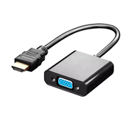 Adaptateur HDTV vers VGA pour ordinateur, ordinateur de bureau, ordinateur portable, PC, moniteur, projecteur, HDTV, Chromebook