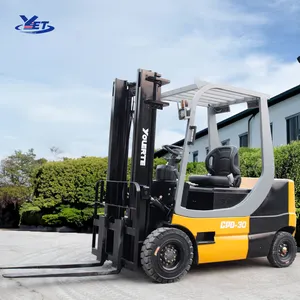 Çin ucuz yeni heli 1.5 ton 1 ton pil küçük elektrikli forklift 3 ton mini elektrikli forklift