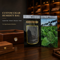 Contrôle d'humidité bidirectionnel 69 % HR personnalisé (1-10 pièces) pour boîte humidor à cigares / accessoires pour cigares / sac humidor à cigares