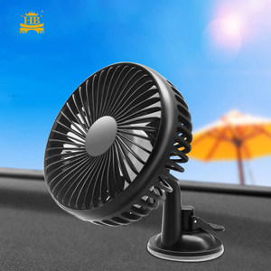 Ventilateur de <span class=keywords><strong>voiture</strong></span> sur tableau de bord, accessoires intérieurs de <span class=keywords><strong>voiture</strong></span> frais, maintien sur la fenêtre, tête rotative, ventilateur électrique avec USB - Product Image 3