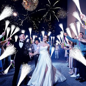 Varita de Fibra Óptica Luminosa LED, Barra de Fibra Óptica con 3 Modos de Luz Blanca para Bodas, Fiestas de Cumpleaños, Despedidas de Soltera - Product Image 5
