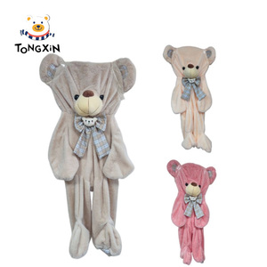Peaux de peluches personnalisées en gros, non rembourrées, pour animaux en peluche mignons et populaires, modèles de dessins animés, <span class=keywords><strong>ours</strong></span> en peluche, directement de l'usine OEM - Product Image 4