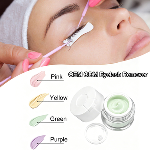Crème Gel Dissolvant de Colle à Cils Votre Marque 5g 10g 20g Disponible Parfum Fruité Étiquette Privée Dissolvant de Colle à Cils Vente en Gros - Product Image 1
