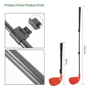 गोल्फ टेलीस्कोपिक रबर पकड़ बड़ा सिर क्लब एल्यूमीनियम मिश्र धातु शाफ्ट टिकाऊ शुरुआती अभ्यास मिनी क्लब ले जाने के लिए आसान - Product Image 3