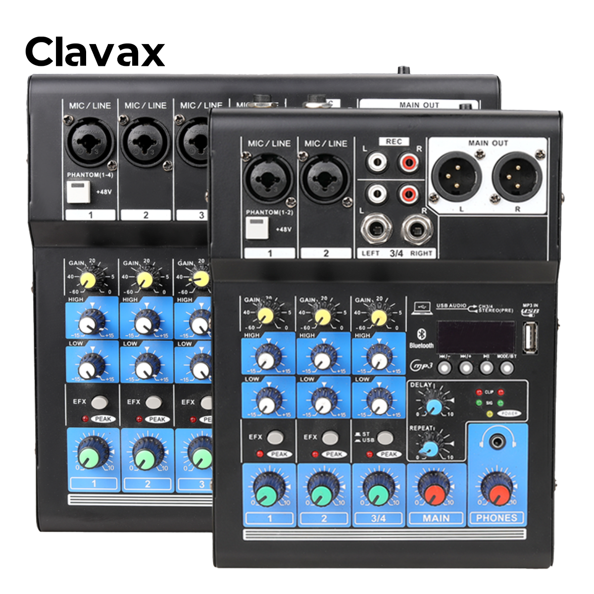 4/6 аудиомикшер Clavax, 48 В