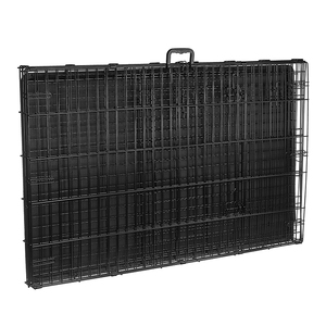 Açık dayanıklı paslanmaz çelik Pet köpek kafesleri seyahat özel kafesleri OEM ODM köpek kafesi sandık - Product Image 5