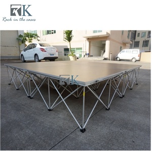 High Quality Foldable Aluminum Alloy <b>Stage</b> <b>Platform</b> Folding Smart <b>Stage</b> for Outdoor Events & Concerts - Product Image 4