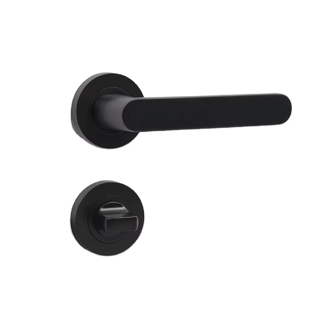 New High-quality and Safe Style Invisible Door Lock Zinc Alloy Single-sided Lever Lock No Keys Easy Installation