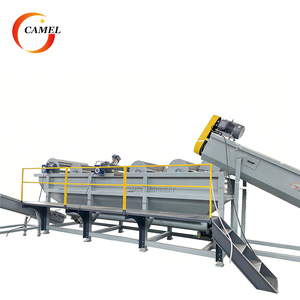 Macchina Automatica per Lavaggio di Bottiglie in PP PE HDPE, Linea di Riciclaggio <span class=keywords><strong>e</strong></span> Frantumazione per Sacchetti in Plastica - Product Image 3