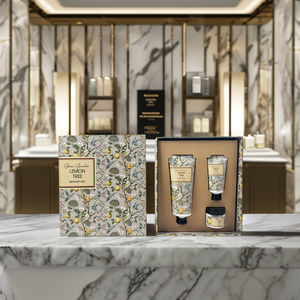 Lussuoso <span class=keywords><strong>Set</strong></span> per la cura del corpo con burro per il corpo idratante naturale da 3 pezzi per le donne confezione <span class=keywords><strong>regalo</strong></span> crema per le mani - Product Image 6