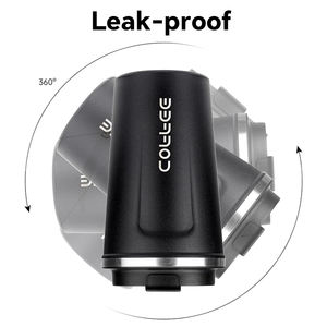 Mug de voyage isotherme en acier inoxydable 304, 520 ml, double paroi, avec poignée et sangle, maintien au chaud 6-12 heures - Product Image 3