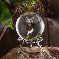 JY Crystal Crafts Manufacture, vente en gros de boules de verre de styles multiples, cadeau personnalisé, boule de verre en cristal K9 gravée au laser 3D