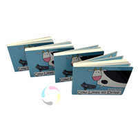 Vente en gros de livres cartonnés pour enfants avec impression personnalisée et reliure à la main, pour la création de bandes dessinées pour bébés et jeunes enfants
