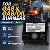 Boîtier de commande de brûleur Siemens LMG21.230B27, pièces de chaudière, 230V IP40, contrôle de flamme, contrôle d'allumage, commande de brûleur pour brûleur à gaz ou à mazout