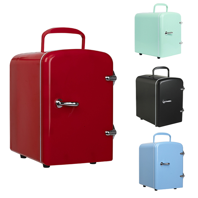 Mini Fridge Refrigerator Portable Color Portable Very Small Beverage Beauty Refrigerators for Sale
