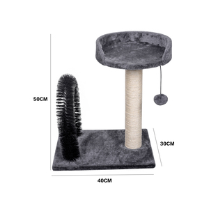 Arranhador de árvore para gato, fabricante de pelúcia curta - Product Image 3