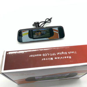 Venta caliente 9V-36V IPS pantalla táctil WDR lente dual DVR espejo retrovisor coche Cámara Dash CAM coche caja negra - Product Image 4