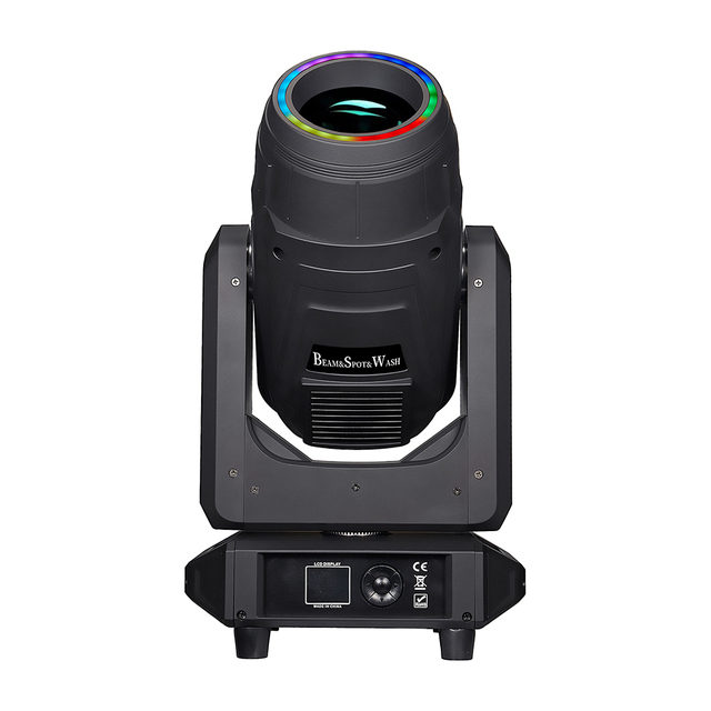 AICPOSE High Brightness 300W LED BSW Moving Head Light Strobe Atomization Function Stage Pattern Moving Head Light