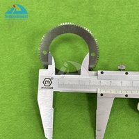 Couteau perforant à 80 dents 60x40x0.5mm 50210230 pour MBO Stahl Couteau à découper Machine pliante Lame de perçage en acier 200-754-04-00