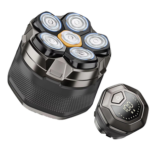 เครื่องโกนหนวดไฟฟ้าแบบฟอยล์กันน้ำ IPX6 พร้อมสายชาร์จ Type-C ไร้สาย สำหรับผู้ชายหัวล้านและใช้ในครัวเรือน ใช้งานได้นาน 90 นาที - Product Image 1