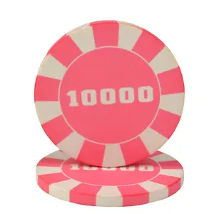 ポーカーマッチクラブのカジノ用OEMカスタム10gセラミックポーカーチップユニークなデザインカスタムセラミックチップスポット