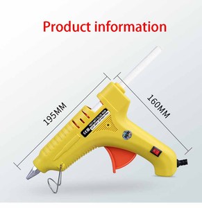Pistolet à colle thermofusible de haute qualité, pistolet à colle thermofusible manuel multi-puissance - Product Image 2