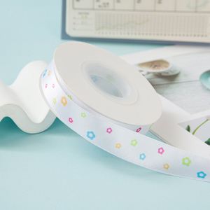 Pince à cheveux en tissu à pois coloré avec nœud en ruban gros-grain, cadeau mignon pour la Fête des Enfants, en polyester écologique - Product Image 6